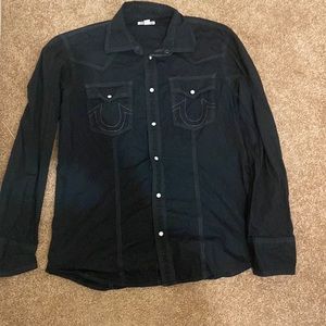 True Religion Long Sleeve,Large Shirt